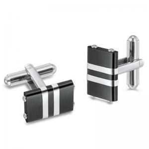 Stainless Steel Cufflink - KC1148-WGAS