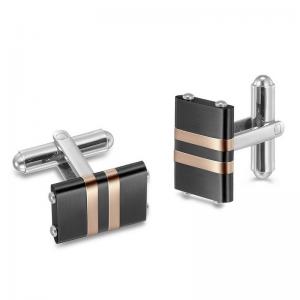 Stainless Steel Cufflink - KC1149-WGAS