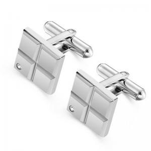 Stainless Steel Cufflink - KC1155-WGAS