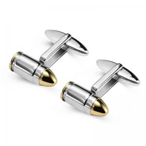 Stainless Steel Cufflink - KC1156-WGAS