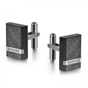 Stainless Steel Cufflink - KC1157-WGAS