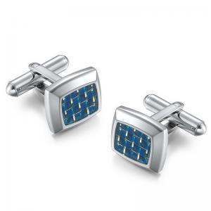 Stainless Steel Cufflink - KC1162-WGAS