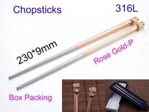 Stainless Steel 316L Chopsticks - KCH002-K