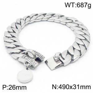 Stainless Steel Collar For Dog - KDC044-KJX