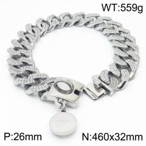 Stainless Steel Collar For Dog - KDC045-KJX