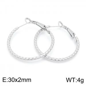 Stainless Steel Earring - KE100103-KFC