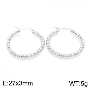 Stainless Steel Earring - KE100152-KFC