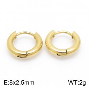 SS Gold-Plating Earring - KE100860-Z