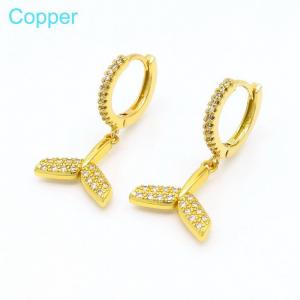Copper Earring - KE101078-TJG
