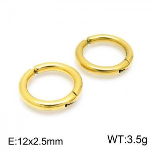 SS Gold-Plating Earring - KE101150-Z