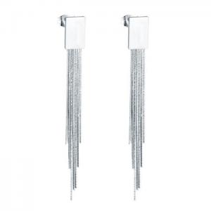 Stainless Steel Earring - KE101656-WGSA