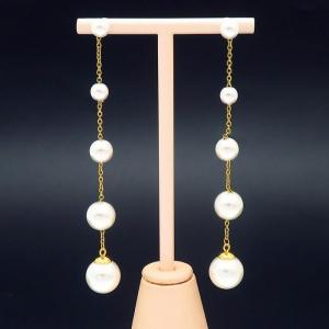 SS Gold-Plating Earring - KE102078-HR