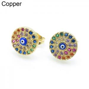 Copper Earring - KE102331-TJG
