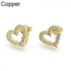 Copper Earring - KE102371-TJG