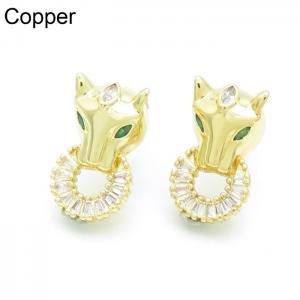 Copper Earring - KE102394-TJG
