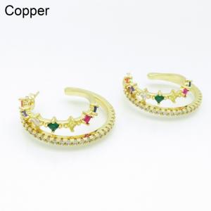 Copper Earring - KE102402-TJG