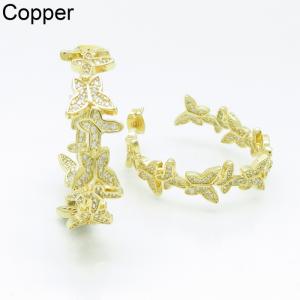 Copper Earring - KE102404-TJG