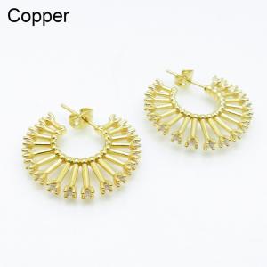 Copper Earring - KE102407-TJG