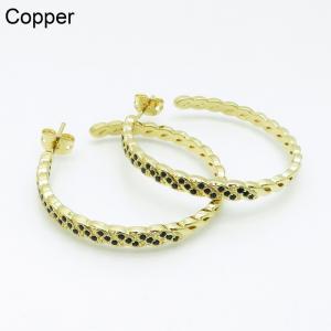 Copper Earring - KE102413-TJG