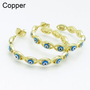 Copper Earring - KE102426-TJG