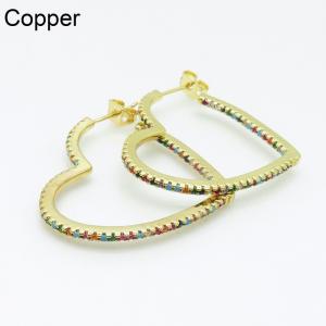 Copper Earring - KE102433-TJG