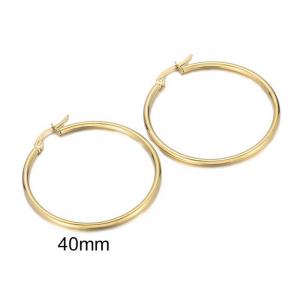 SS Gold-Plating Earring - KE102881-WGJM