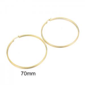 SS Gold-Plating Earring - KE102884-WGJM