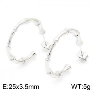 Stainless Steel Earring - KE103642-KFC