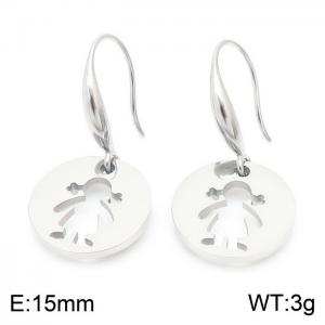 Stainless Steel Earring - KE103833-Z