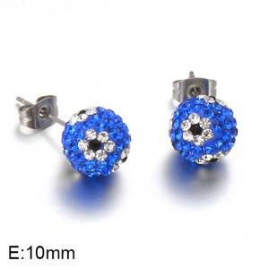 Stainless Steel Earring - KE10390-K