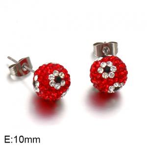 Stainless Steel Earring - KE10391-K