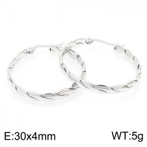 Stainless Steel Earring - KE104011-KFC