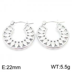 Stainless Steel Earring - KE104081-LM