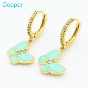 Copper Earring - KE104316-TJG