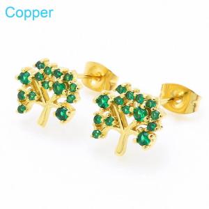 Copper Earring - KE104326-TJG