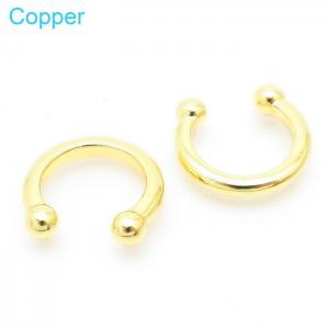 Copper Earring - KE104345-TJG