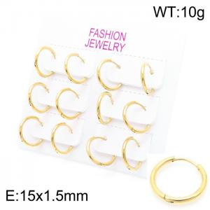 Off-price Earring - KE104555-ZC
