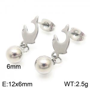 Stainless Steel Earring - KE104813-Z
