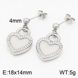 Stainless Steel Earring - KE104831-Z