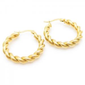 SS Gold-Plating Earring - KE104873-MS