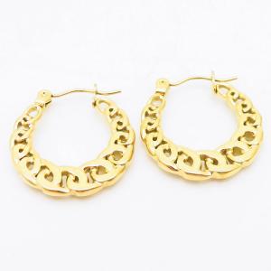 SS Gold-Plating Earring - KE104947-LM