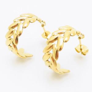 SS Gold-Plating Earring - KE104982-LM