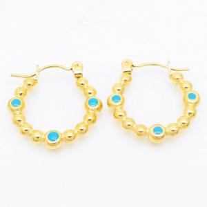 SS Gold-Plating Earring - KE104997-LM