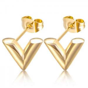 SS Gold-Plating Earring - KE105809-WGJZ