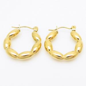 SS Gold-Plating Earring - KE105874-LM