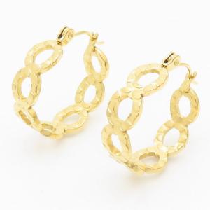 SS Gold-Plating Earring - KE106081-LM