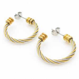 SS Gold-Plating Earring - KE106120-SH