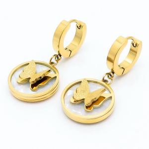 SS Gold-Plating Earring - KE106187-HM