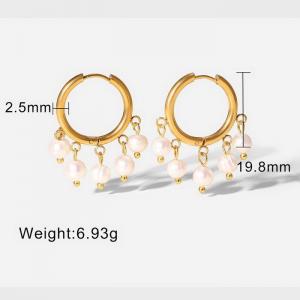 Fashion personality pearl earrings - KE106215-WGJD