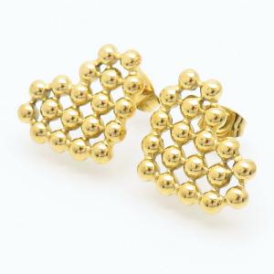 SS Gold-Plating Earring - KE108068-LM